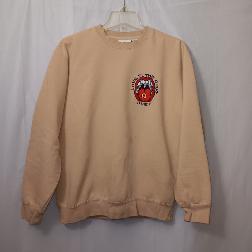 OBEY UO EXCLUSIVE CREW NECK SWEATSHIRT
